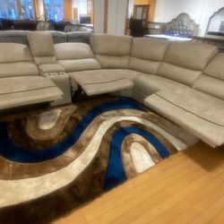 COMFY NEW ALEJANDRA RECLINING SECTIONAL SOFA ON SALE ONLY $1199. IN STOCK SAME DAY DELIVERY 🚚 EASY FINANCING 
