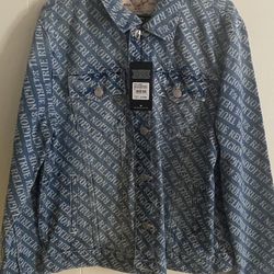 True Religion Jean Jacket New Size Large 