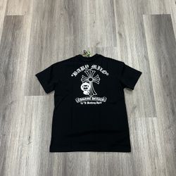 bape x chrome black 100% cotton size small
