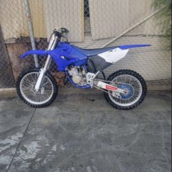 Yamaha 125 two stroke with a big bored kit