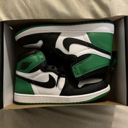 Jordan 1 Lucky Green Size 10