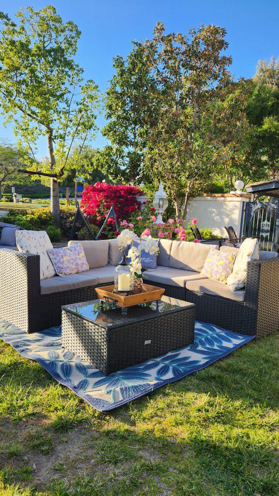 Patio Outdoor Couch Lounge Set 