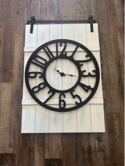 Farmhouse clock