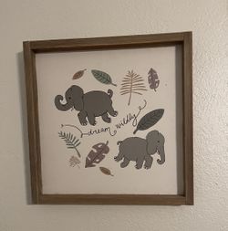 Picture For A Nursery Or A Childs Room Like New. Asking 10.00 Dollars Cash. In Hurst Cross Posted