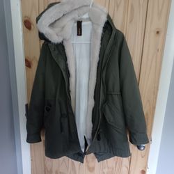 Tienfook Womens Size M Parka Winter 