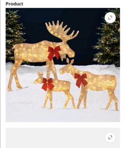Christmas Moose