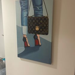 POP ART FASHION WALL ART