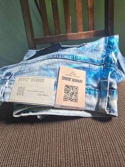 Armor jeans stacked denim