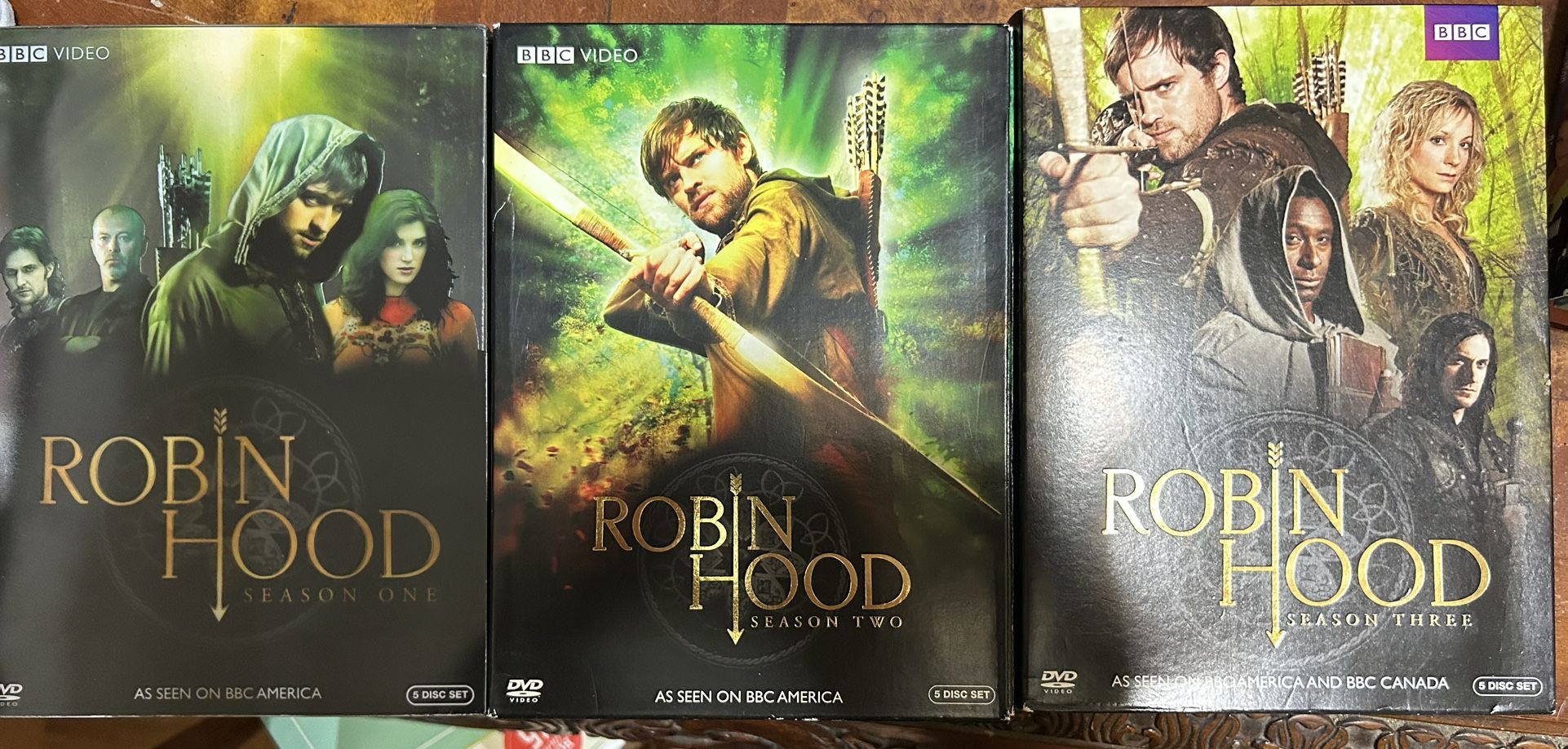 BBC’s Robin Hood Full Series DVD Set