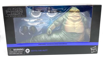 Star Wars The Black Series (The Mandalorian & Grogu Series) Rotta the Hutt  Brand New and Sealed/Unopened Condition Excellent