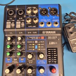 Yamaha MG06X Mixer