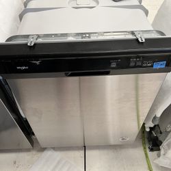 NEW - $349 - OBO - WHIRLPOOL - Heavy-Duty Dishwasher - 1-hour wash cycle