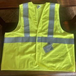 Yellow Reflective Safety Vest 