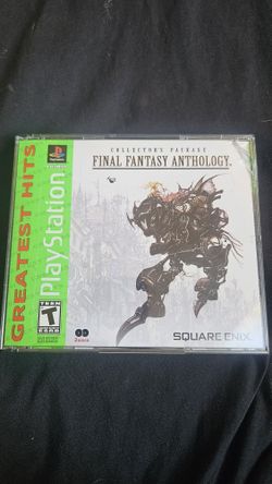Final Fantasy Anthology For The Playstation 1