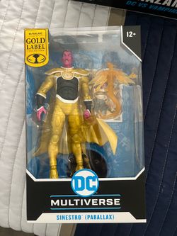 DC Multiverse Sinestro (Parallax) Gold Label