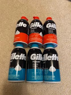 6 Gillette Shave Foamy