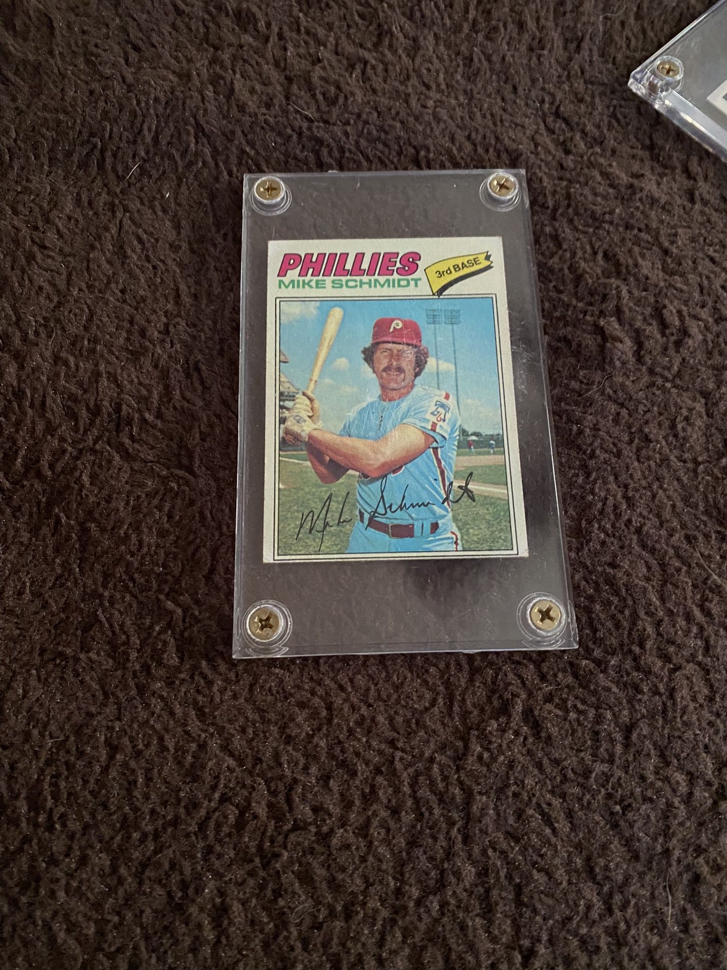1977 Topps Mike Schmidt Baseball Card 