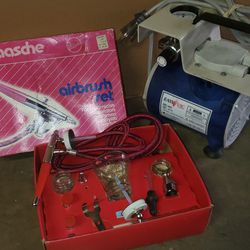 Airbrush Kit And  Air Machine 