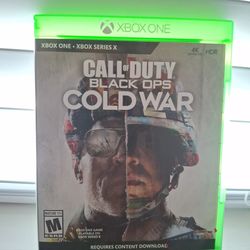 XBOX ONE cod black ops