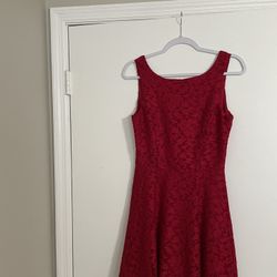 Speechless Red Lace Juniors Dress Size 7