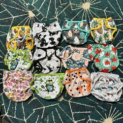 Cloth Diapers And Inserts
