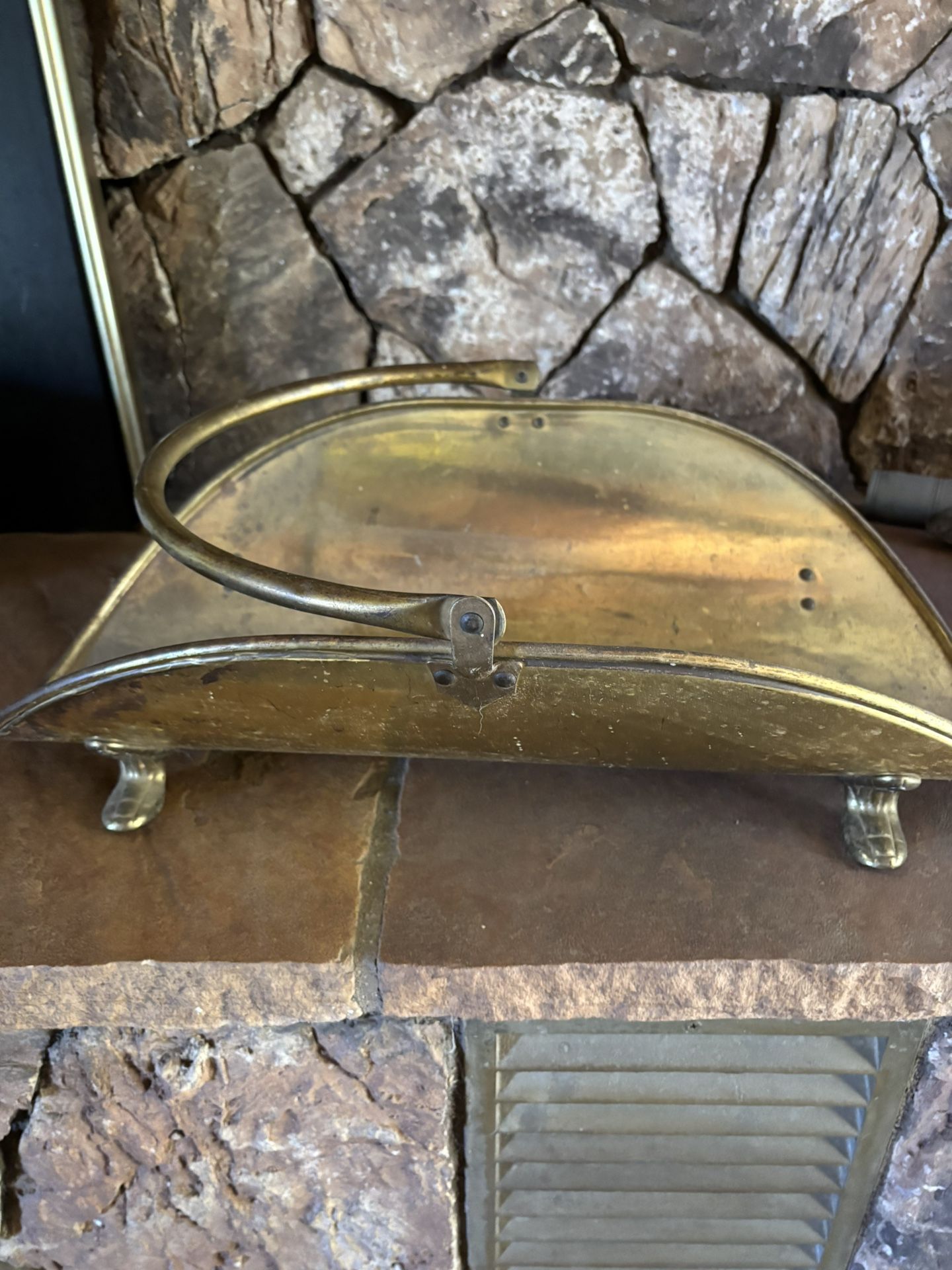 Vintage Fire Wood Rack