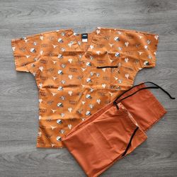 Texas Longhorn Scrubs