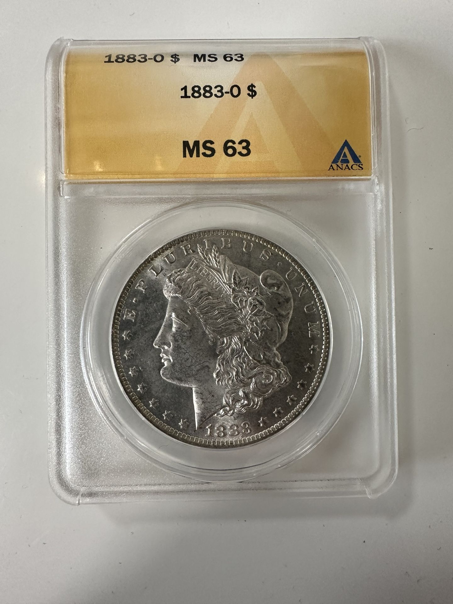 1883-O Morgan Silver Dollar MS63