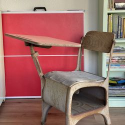 Vintage School Desk Chair