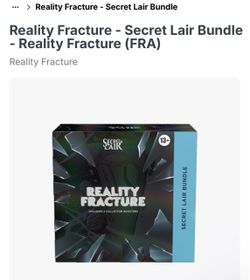 MTG Reality Fracture Collector Boosters Sealed