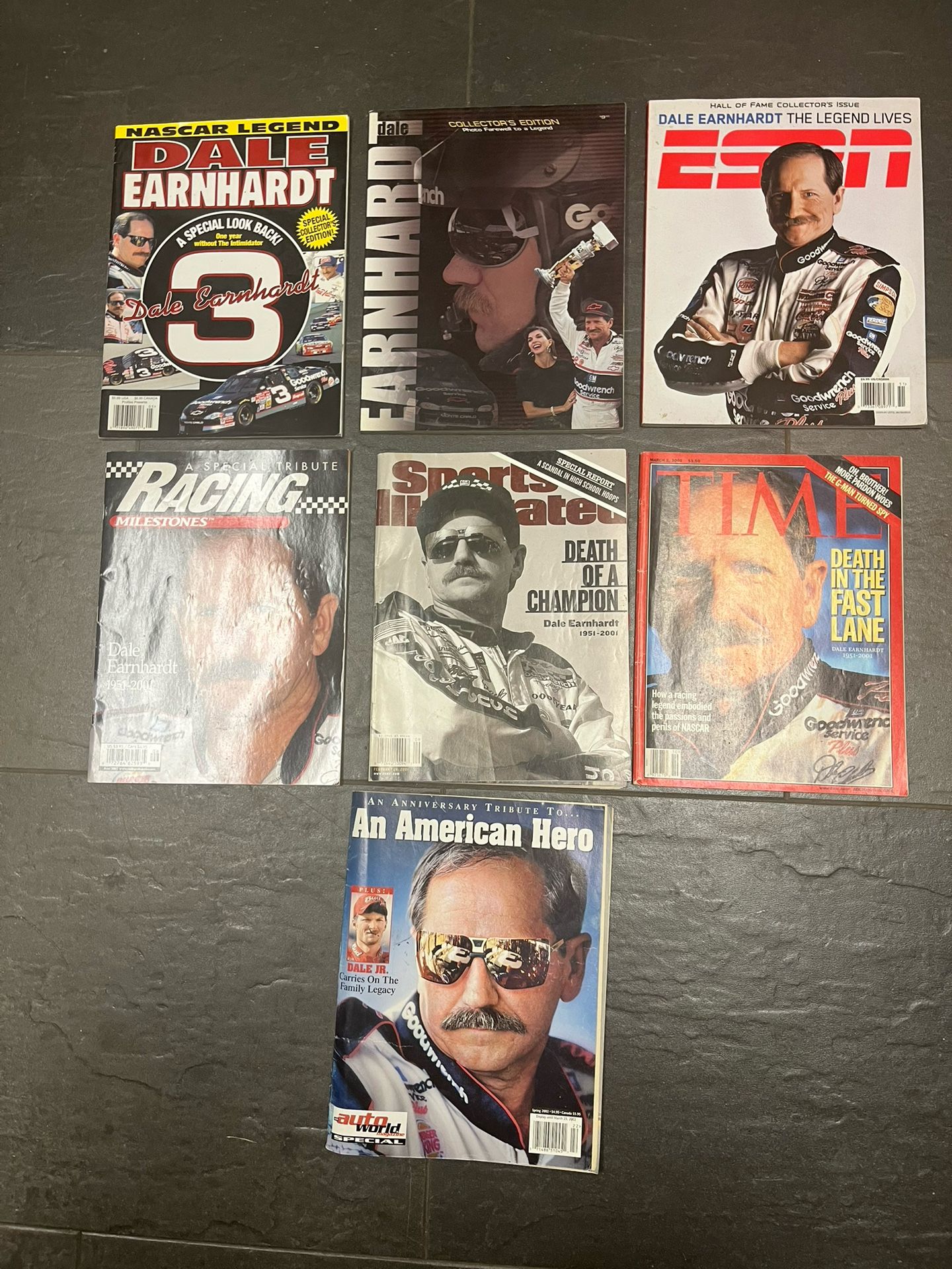 Dale Earnhardt Magazines
