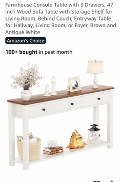 Console table