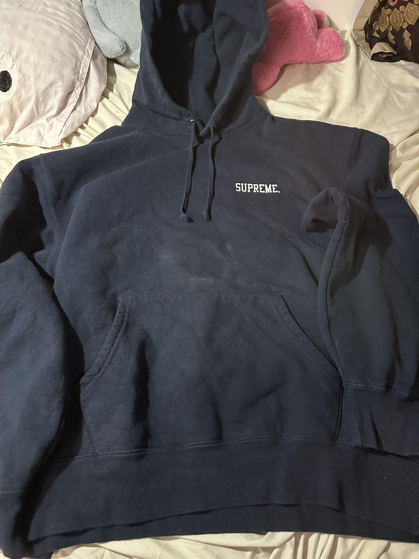Supreme Hoodie with Coin Design