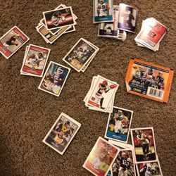 NFL & MLB Sticker Cards.
