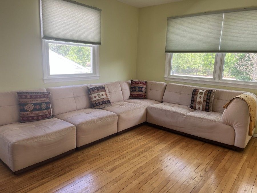 Microfiber Sectional Sofa 400obo