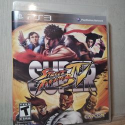 PS3 Street Fighter #4