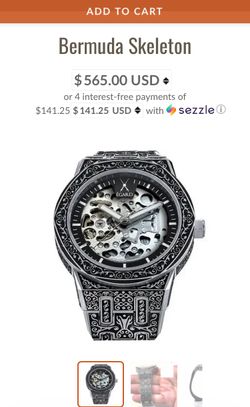 Egard Bermuda Skeleton Watch for Sale in Vista CA OfferUp