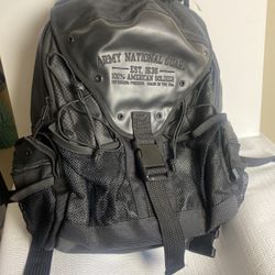 Army National Guard-themed tactical-style bag