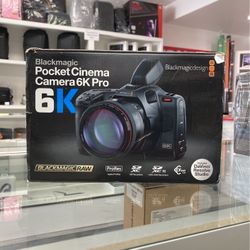 Blackmagic Pocket Cinema Camera 6K Pro