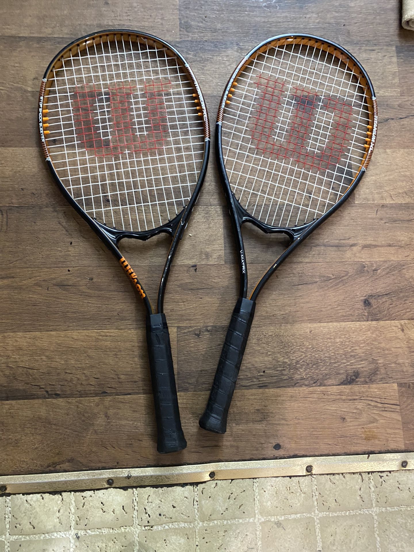 2 Tennis Rackets 