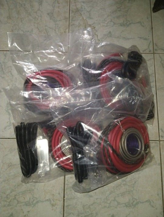 Amp Kits From 4 Gauge 8 Gauge 0 Gauge. Various Kits As Prices Are Listed Below.