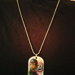 Captain America Dog Tag