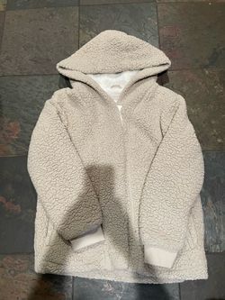 Cat & Jack warm beige Girls coat size XL 14