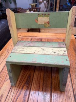 Vintage Child Chair/Step Stool