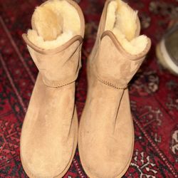 shearling boots