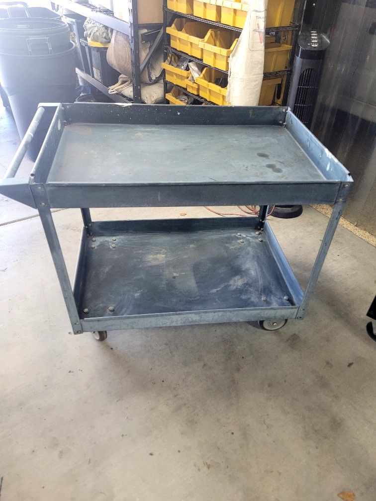Metal Service Cart