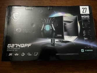 G Series gaming monitor