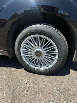 18x8 XM Wheels And Tires 235/55/18 Ferentino 