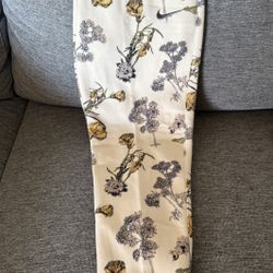 Nike Sportswear Mens Club Fleece Cream Pants Floral DQ3484-072