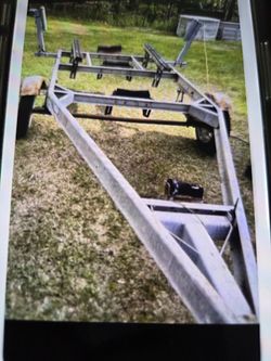 Galvanized tilt bist trailer